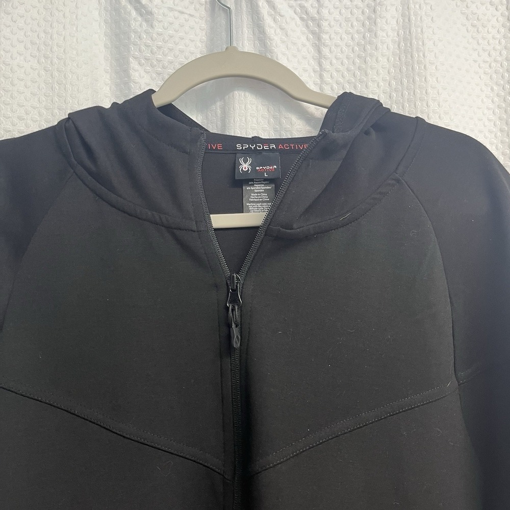 Spyder Active Full Zip Hoodie Activewear Outdoor‎ Jacket Large